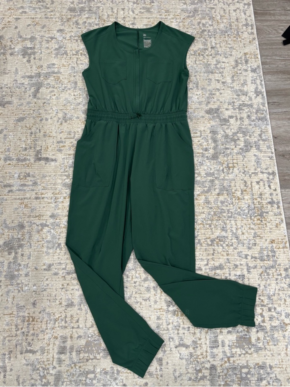 All in Motion Green Jumpsuit